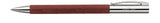 Ambition Pearwood Brown Twist Ball Pen, Broad